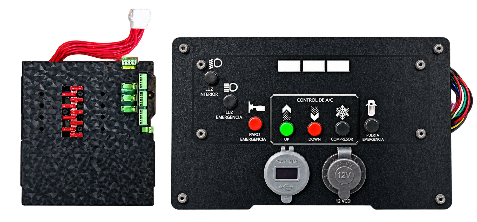 Control para unidades blindadas — STRAKO