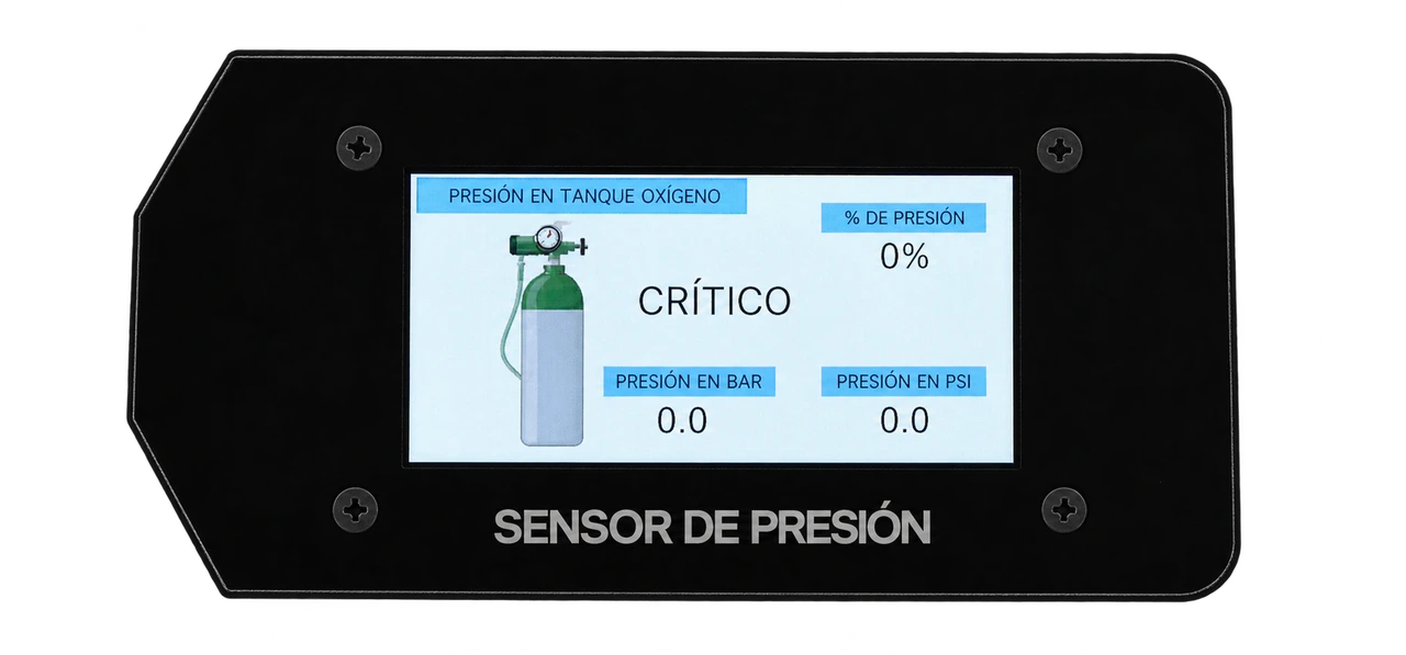 Sensor de presión de oxígeno — STRAKO